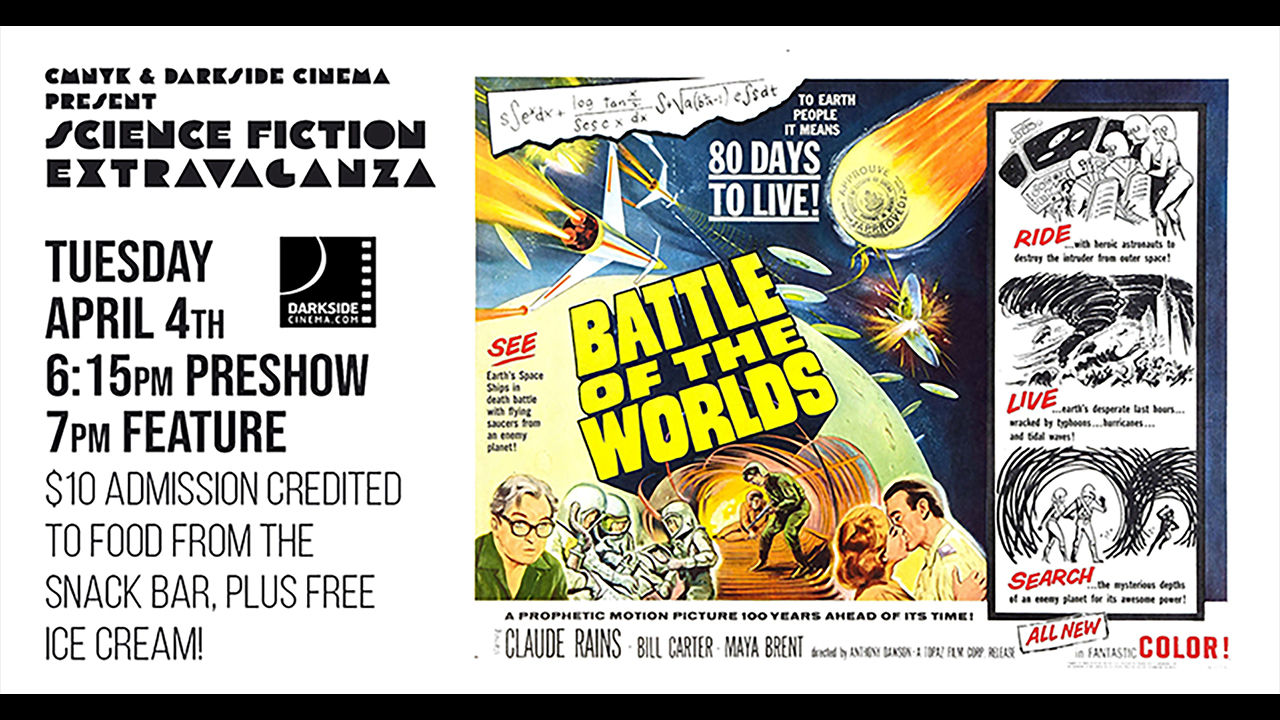 BATTLE OF THE WORLDS movie poster